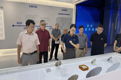 苏有良带队赴滁州华瑞微电子科技有限公司开展人才培养工作调研