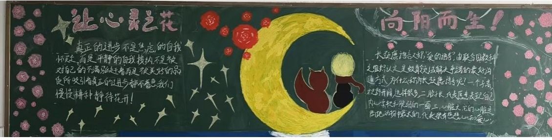 信息工程学院：开展“心语绘心，青春同行”主题黑板报评比活动