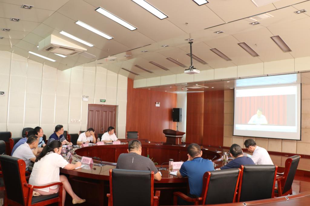 Beat365唯一官方网站参加全省就业工作视频会议